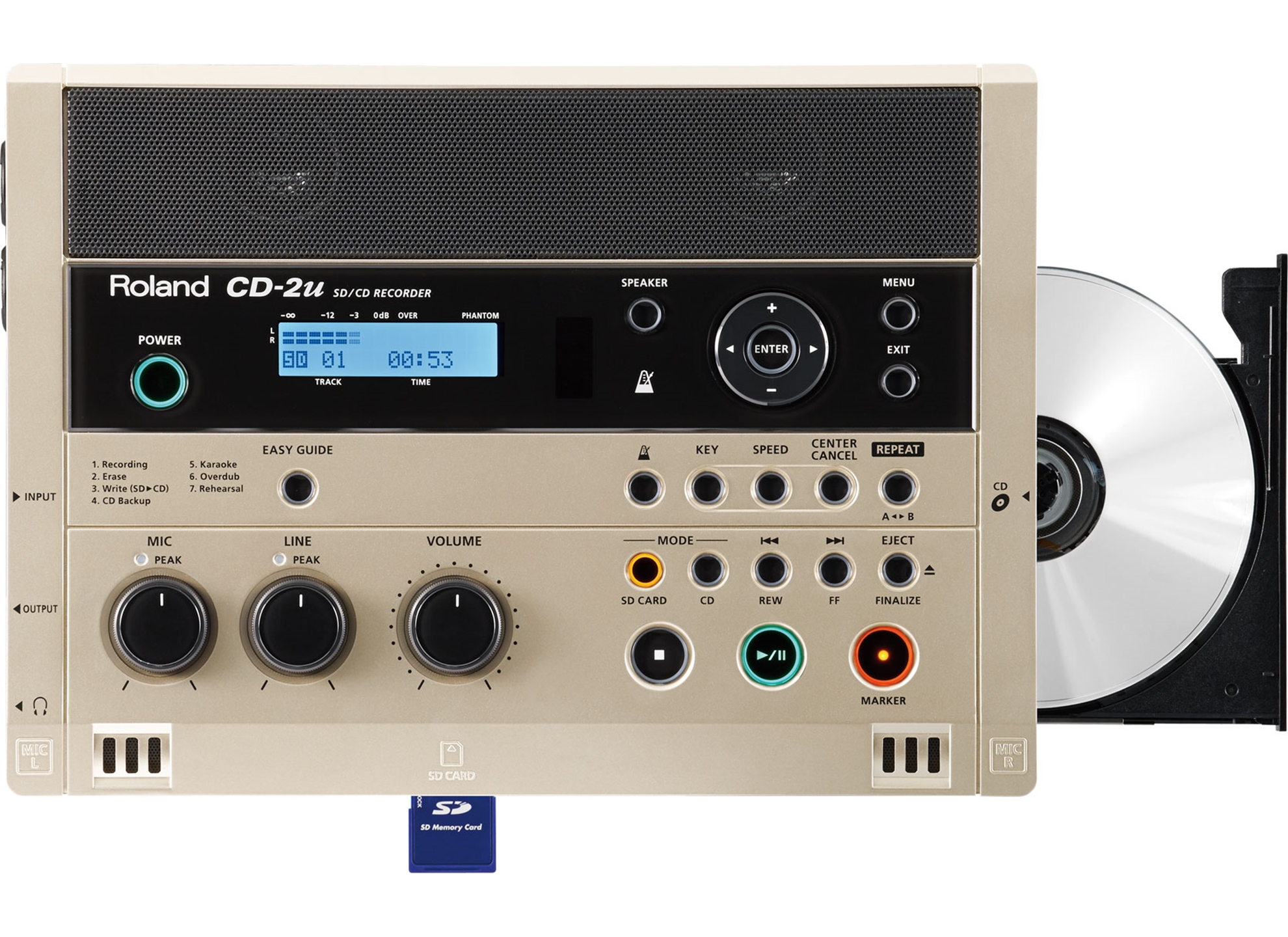 CD-2u SD/CD Recorder
